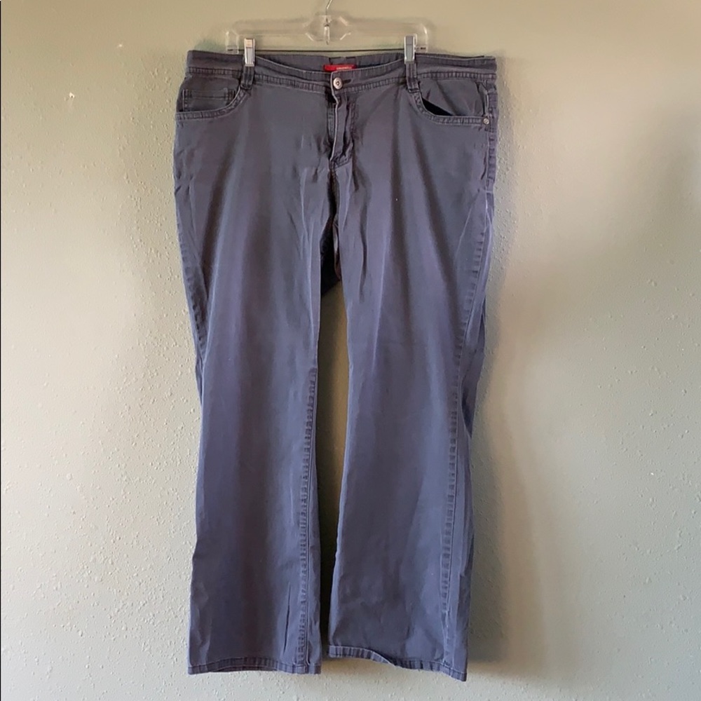 Unionbay sz 22 plus grey pants stretch pockets